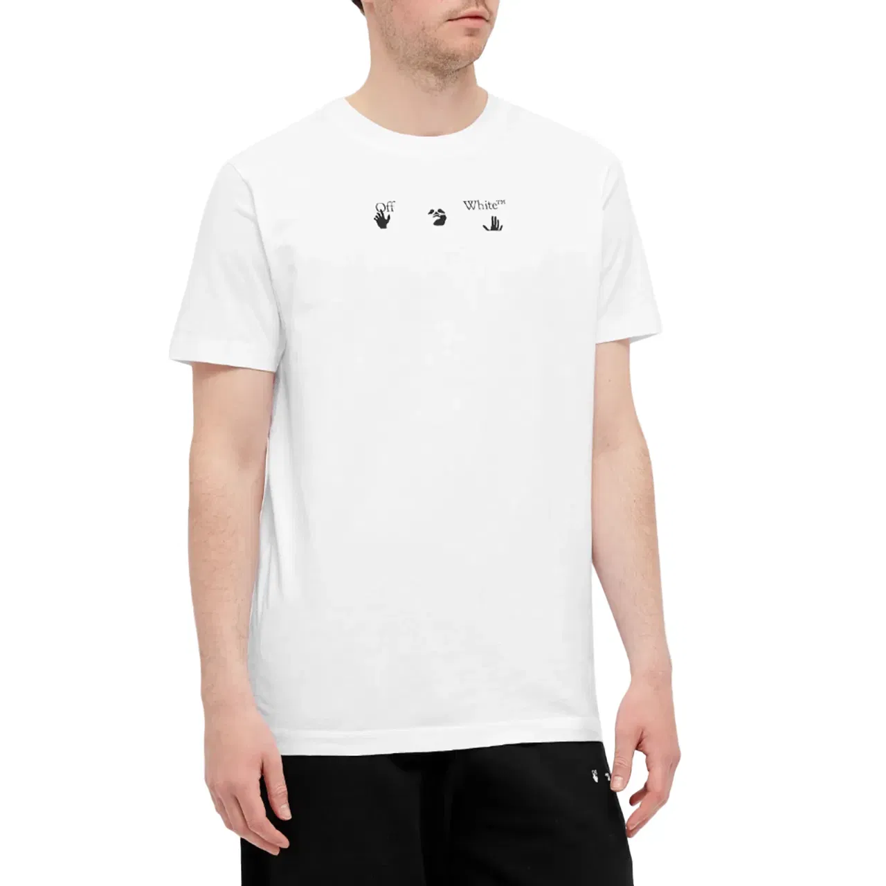 Off-White Bolt Arrow Slim White T-Shirt