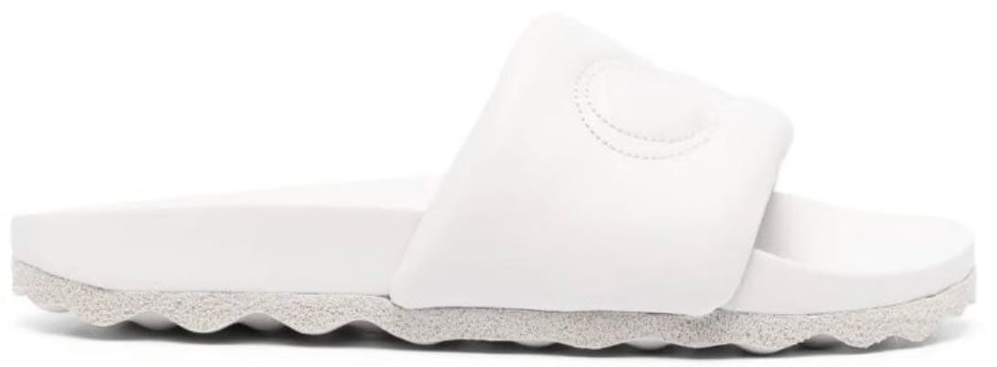 Off-White Bookish Leather Grey Slide