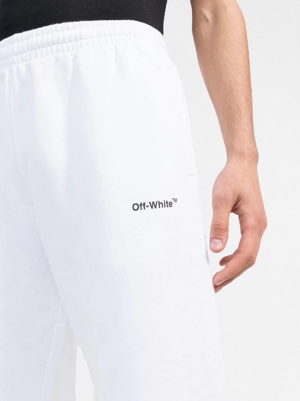 Off-White Diag Stripe Track Pants White