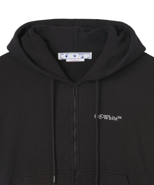 Off White Caravaggio Crowning Zip Skate Hoodie