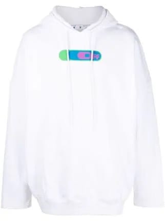 Off-White High Weed White Hoodie