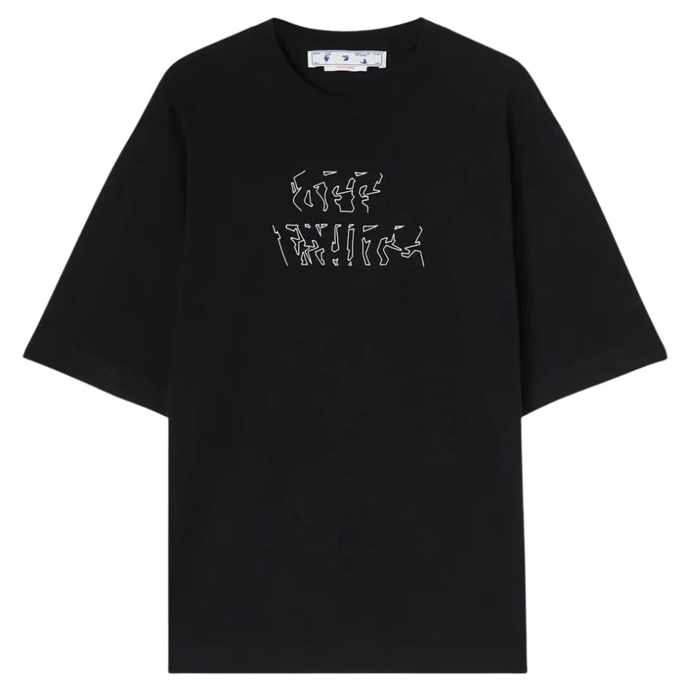Off-White Neen Arrow Skate S/S T-Shirt Black Slim Fit