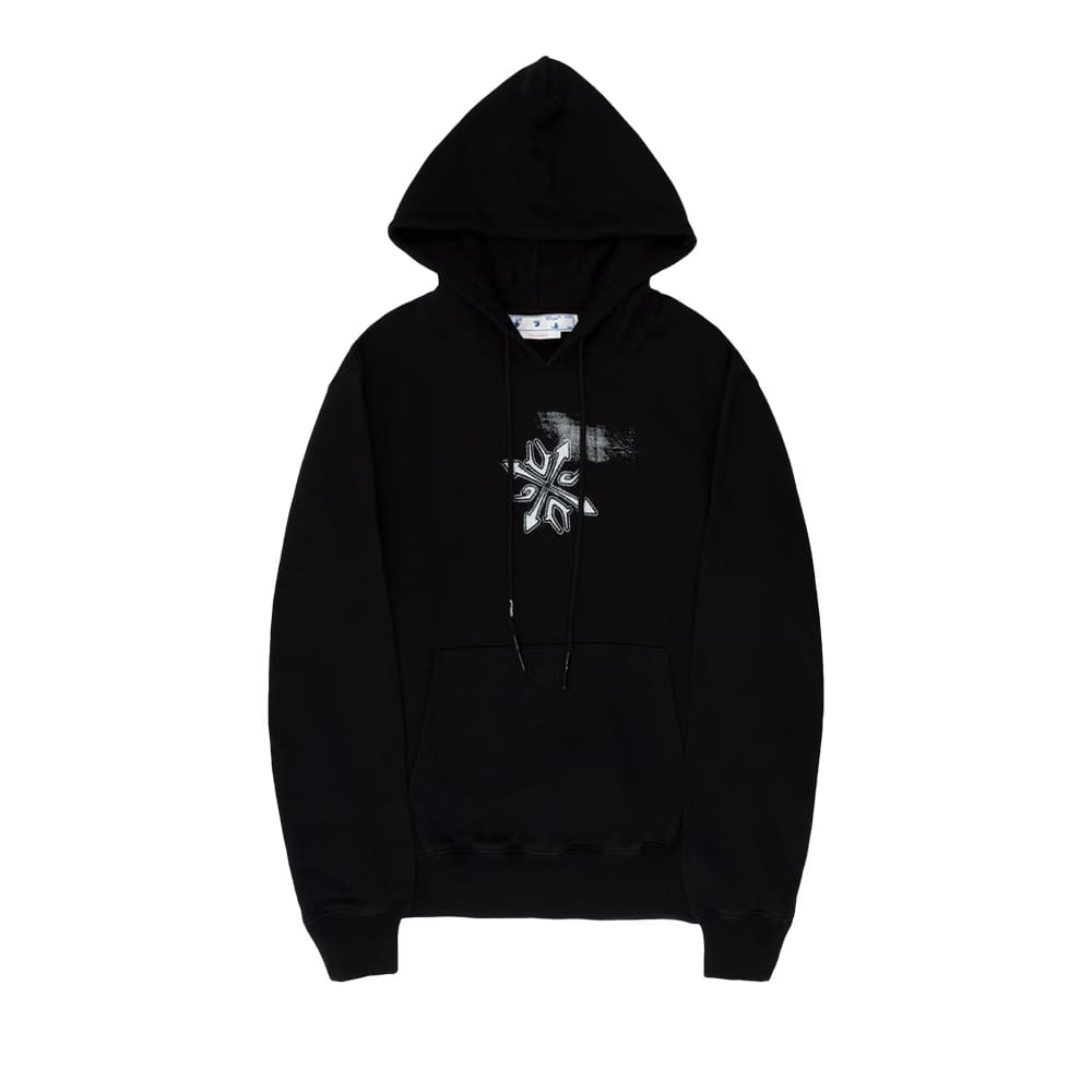 Off-White Arrows Logo-Print Cotton Hoodie