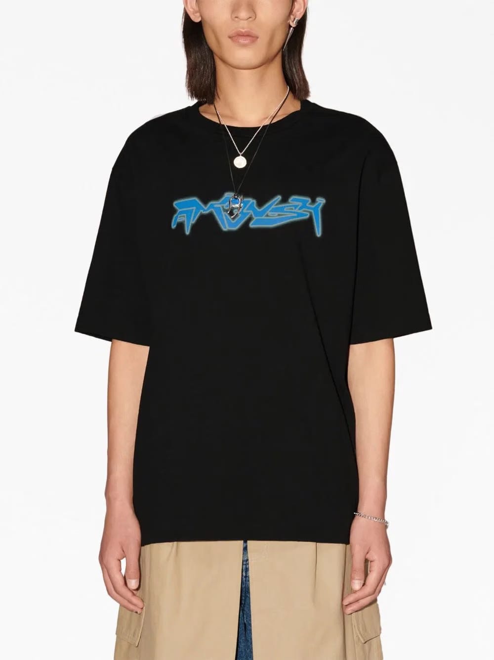 AMBUSH Neon Graphic T-Shirt Tap Shoe Bonnie Blue
