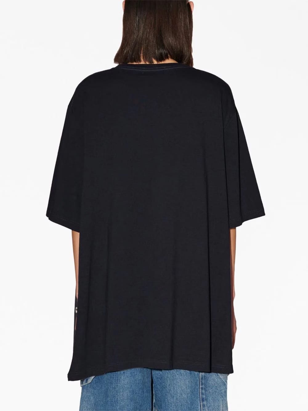 AMBUSH Side Splits Graphic T-Shirt Tap Shoe Purple
