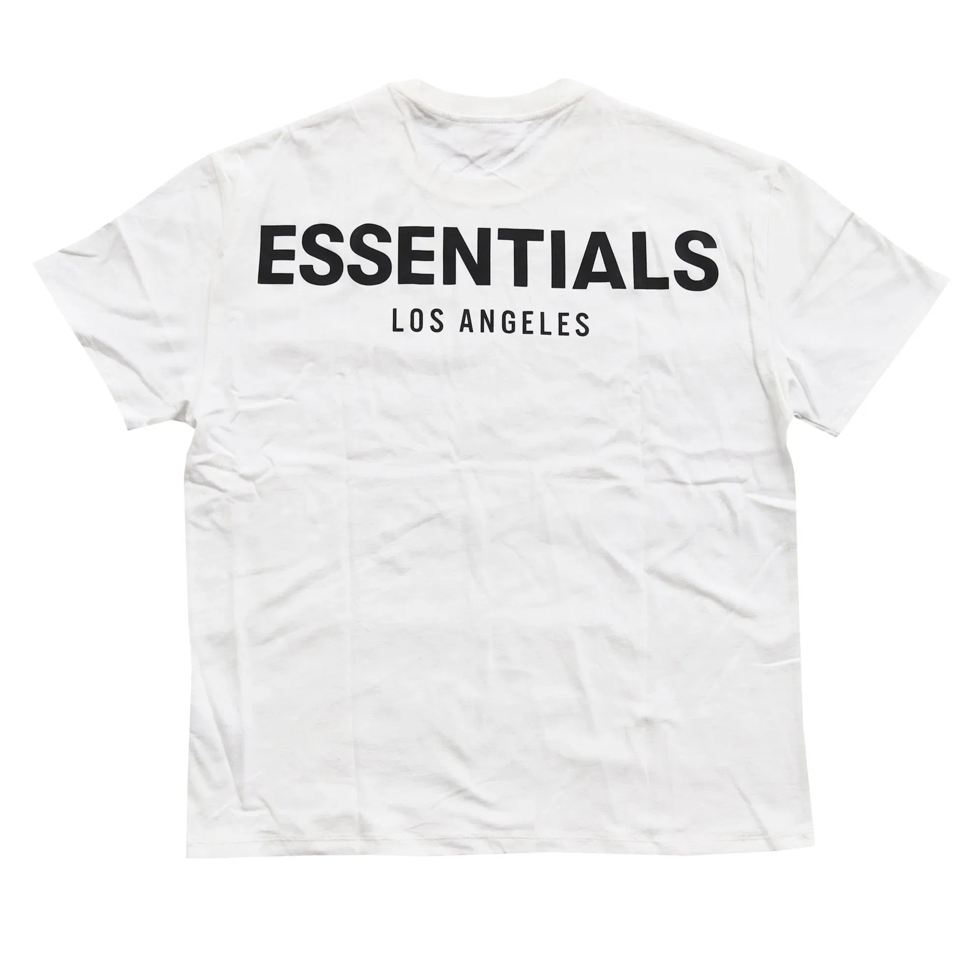 Fear of God Essentials 3M Reflective LA Exclusive Tee White (FW19)