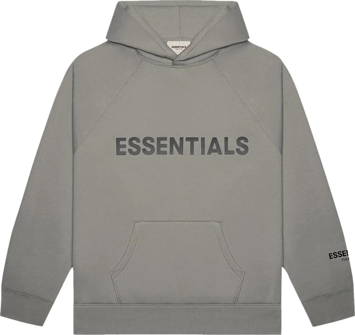 Fear of God Essentials Hoodie 'Cement' (FW20)