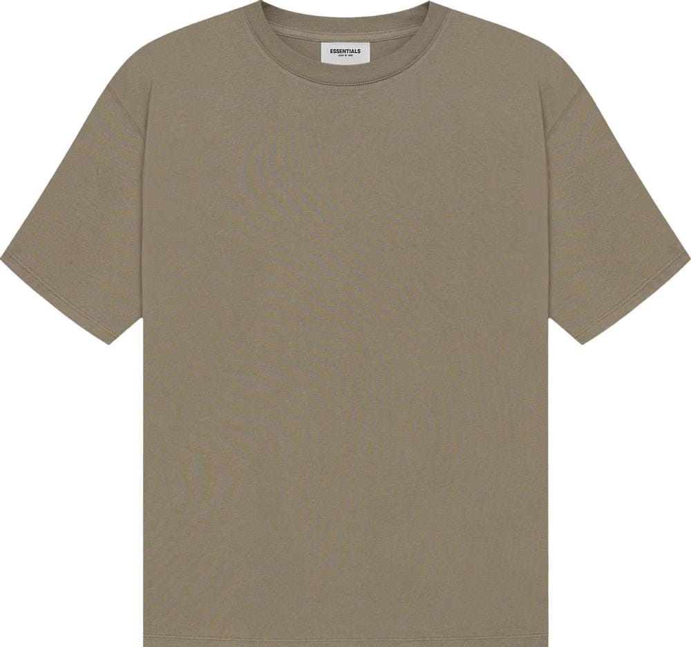 Fear of God Essentials Short-Sleeve Tee 'Taupe' Back Logo (SS21)