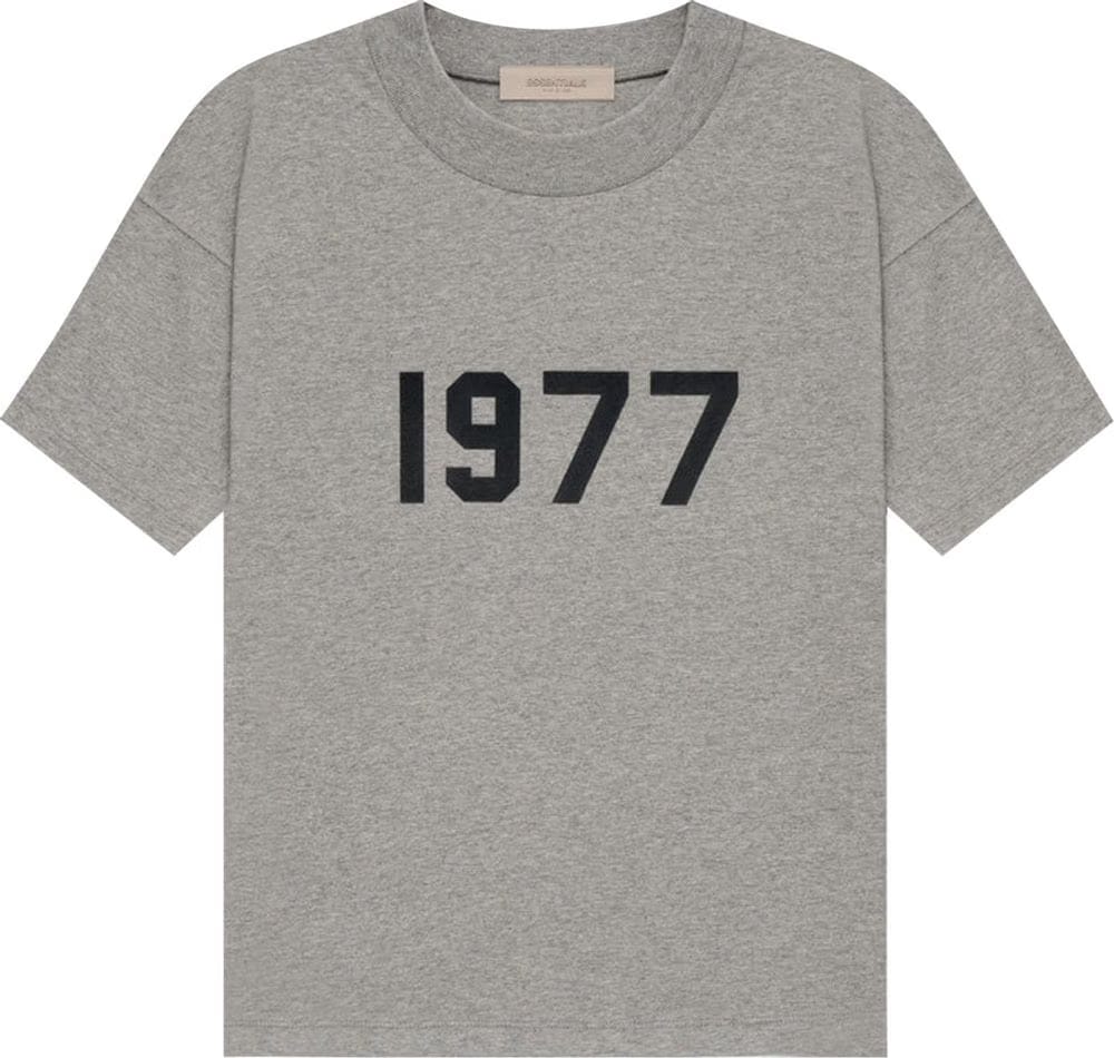 Fear of God Essentials 1977 Short-Sleeve Tee 'Dark Oatmeal' (SS22)