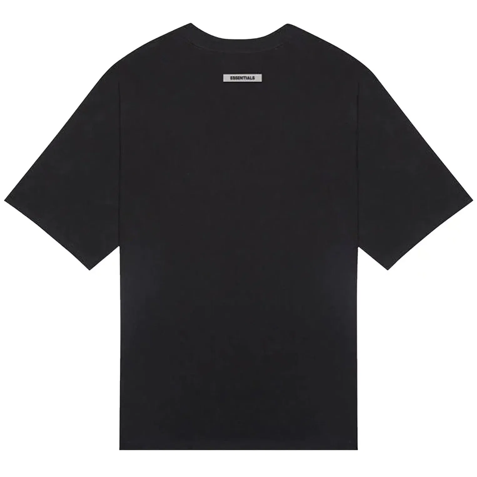 Fear of God Essentials Short-Sleeve Tee 'Black' Front Logo (SS20)