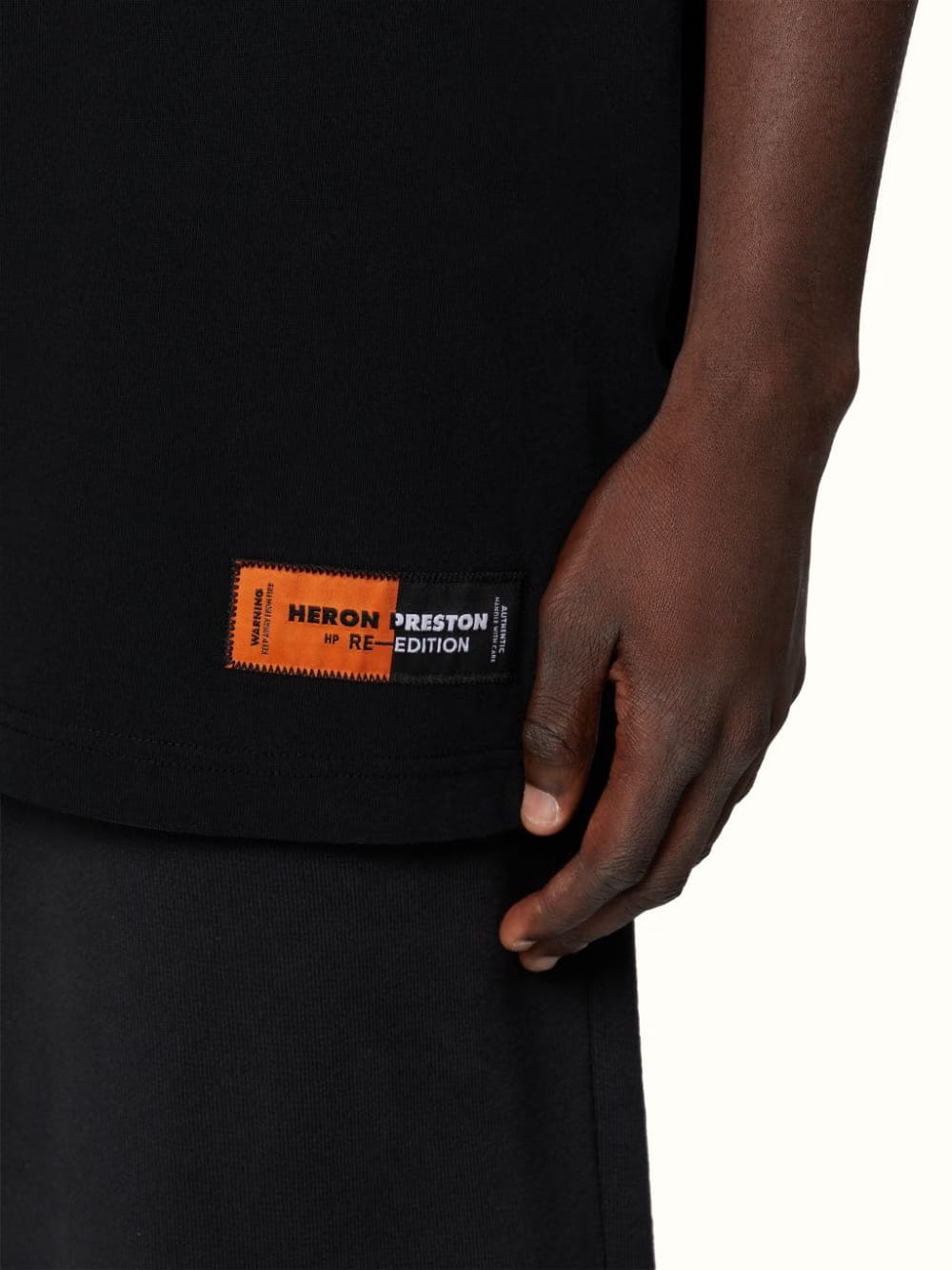 Heron Preston SS Tee OS A.F. Authorized Black