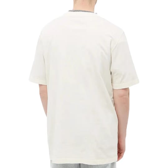 Heron Preston Heron Abstract Oversized T-Shirt White Orange