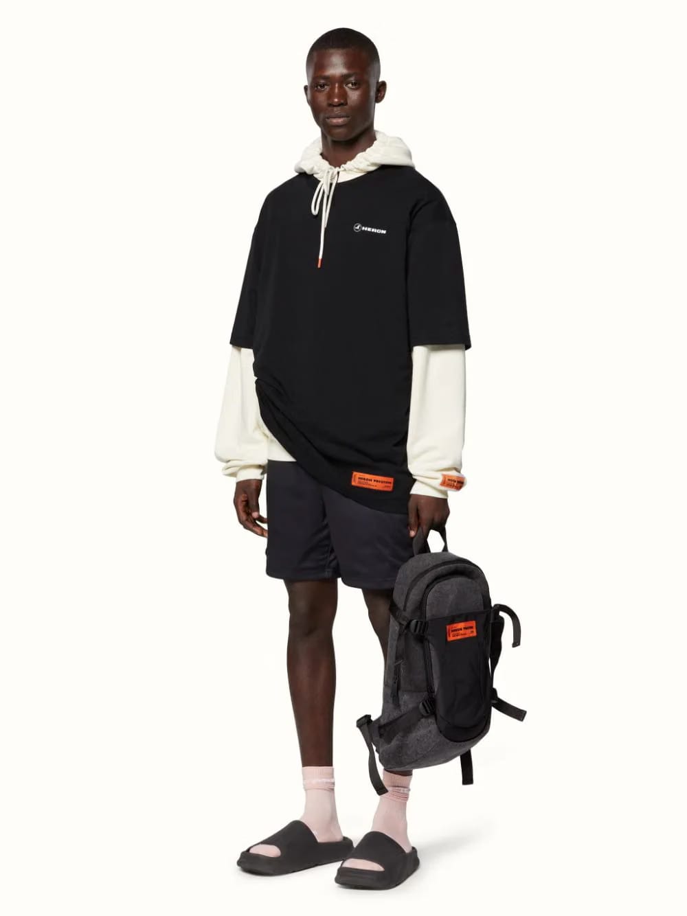 Heron Preston SS Tee OS F Errythang Black