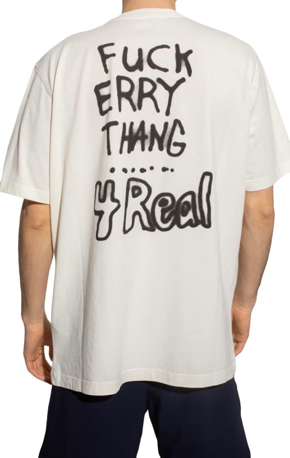 Heron Preston SS Tee OS F Errythang White