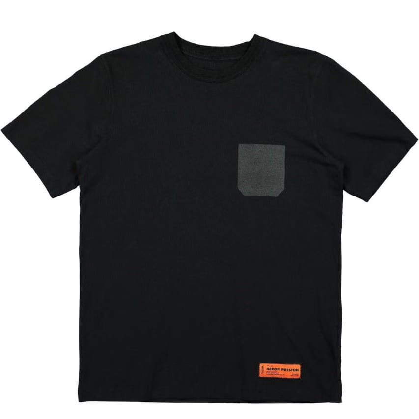 Heron Preston SS Tee OS Angry Eyes Black