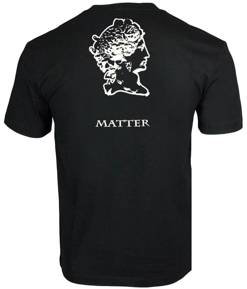 McQ Alexander Mcqueen Logo Matter T-Shirt Black