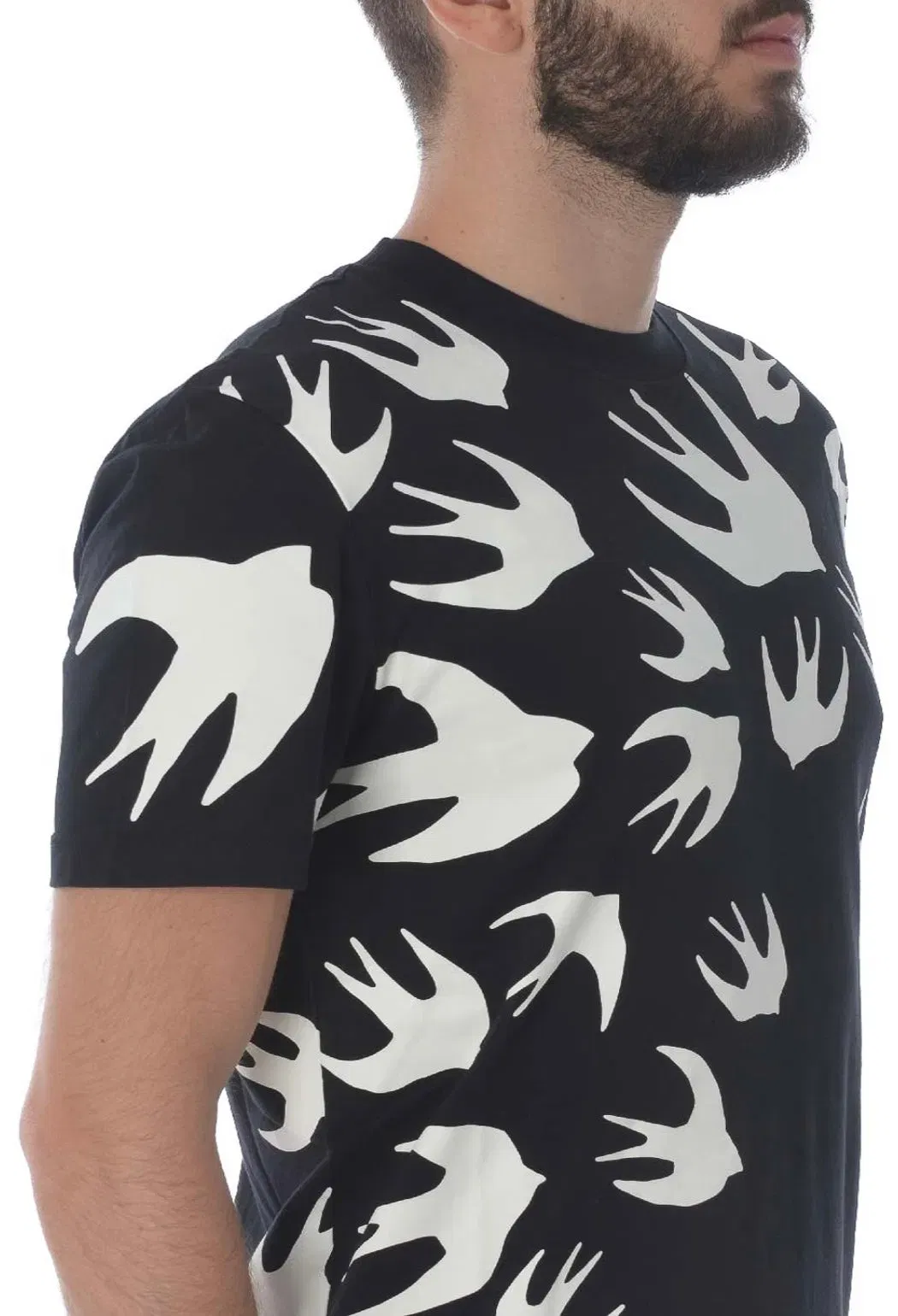 McQ Alexander McQueen Swallow Degradé T-Shirt Black