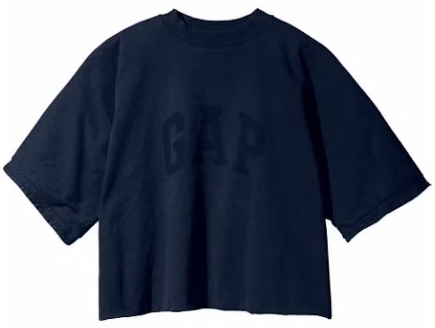 Yeezy Gap Engineered by Balenciaga Dove No Seam Tee Navy