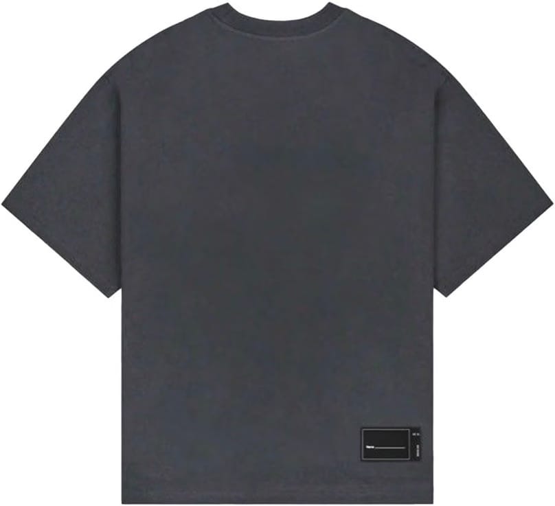 We11done Front Logo T-Shirt Charcoal