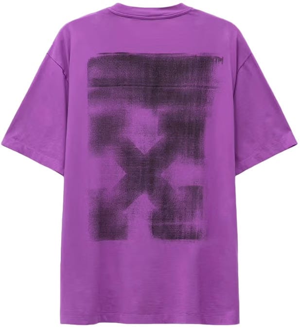 Off-White Jumbo Arrow Oversized S/S Orchid Black T-Shirt
