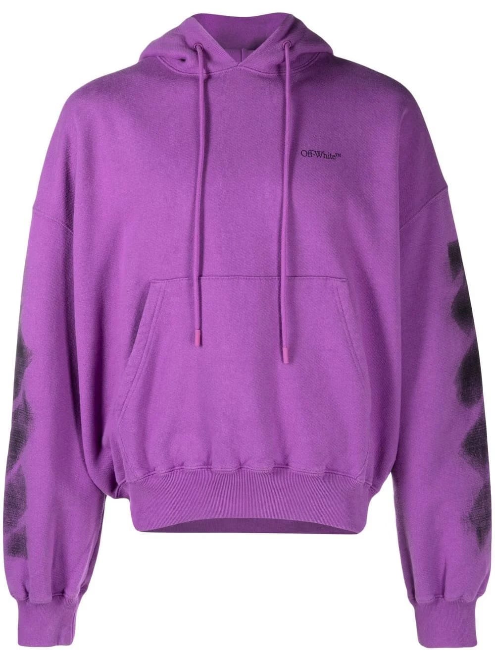 Off-White Jumbo Arrow Boxy Orchid Hoodie