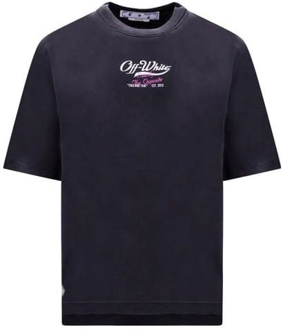 Off-White Wave Off Raw Oversized Skate S/S T-Shirt