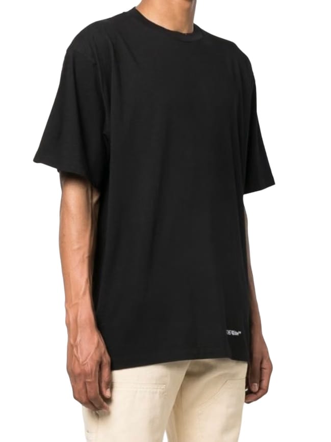 Off-White Scribble Diag Oversized S/S Black T-Shirt