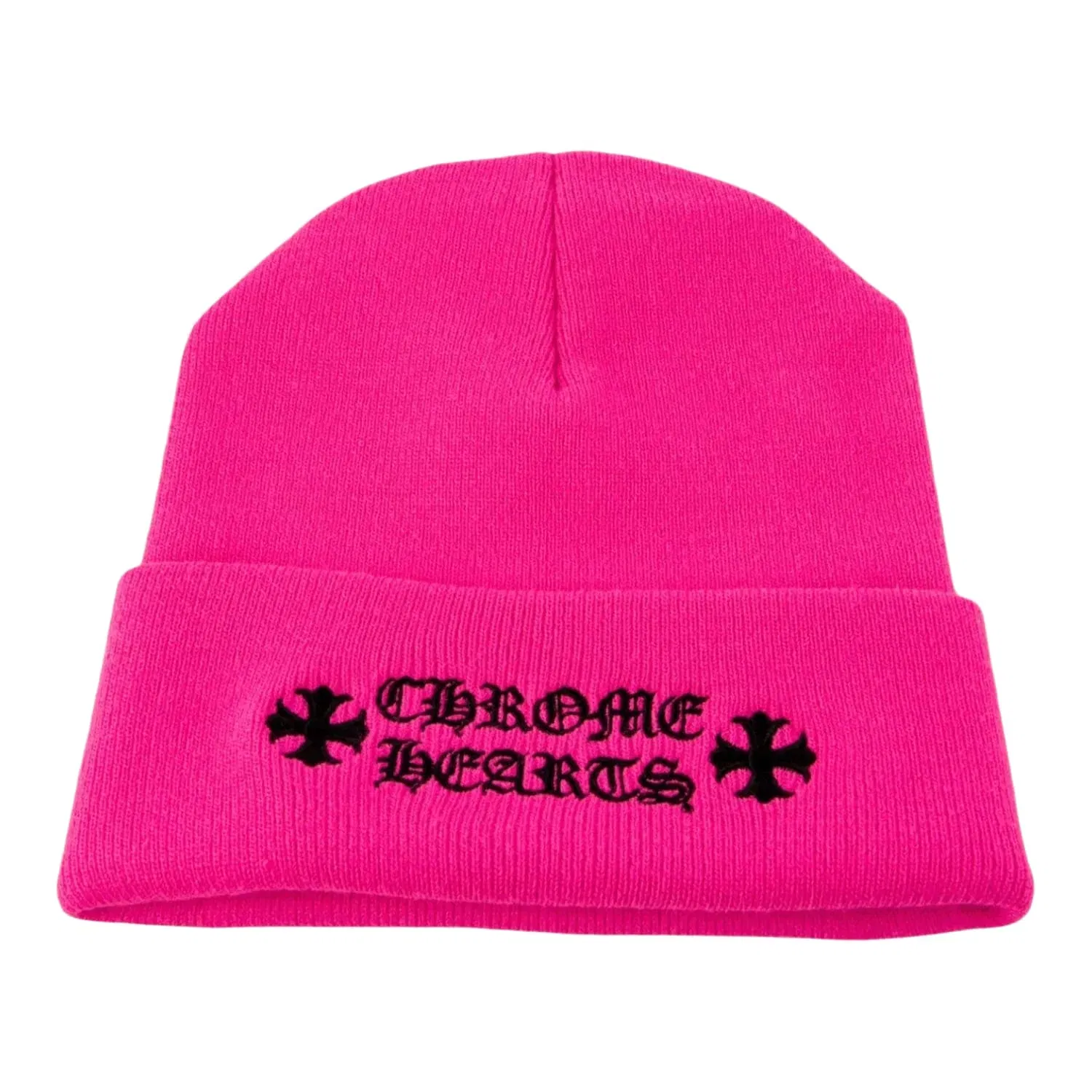 Chrome Hearts Logo Beanie Pink