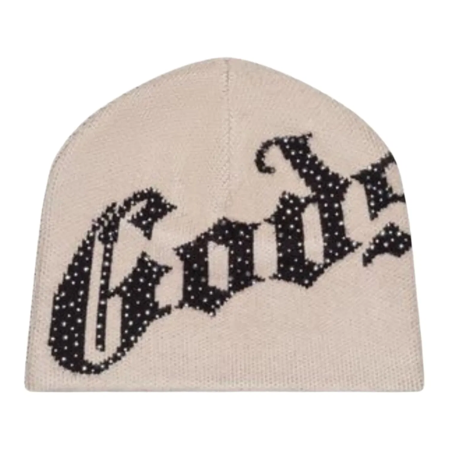 Godspeed OG Logo Studded Beanie Bone
