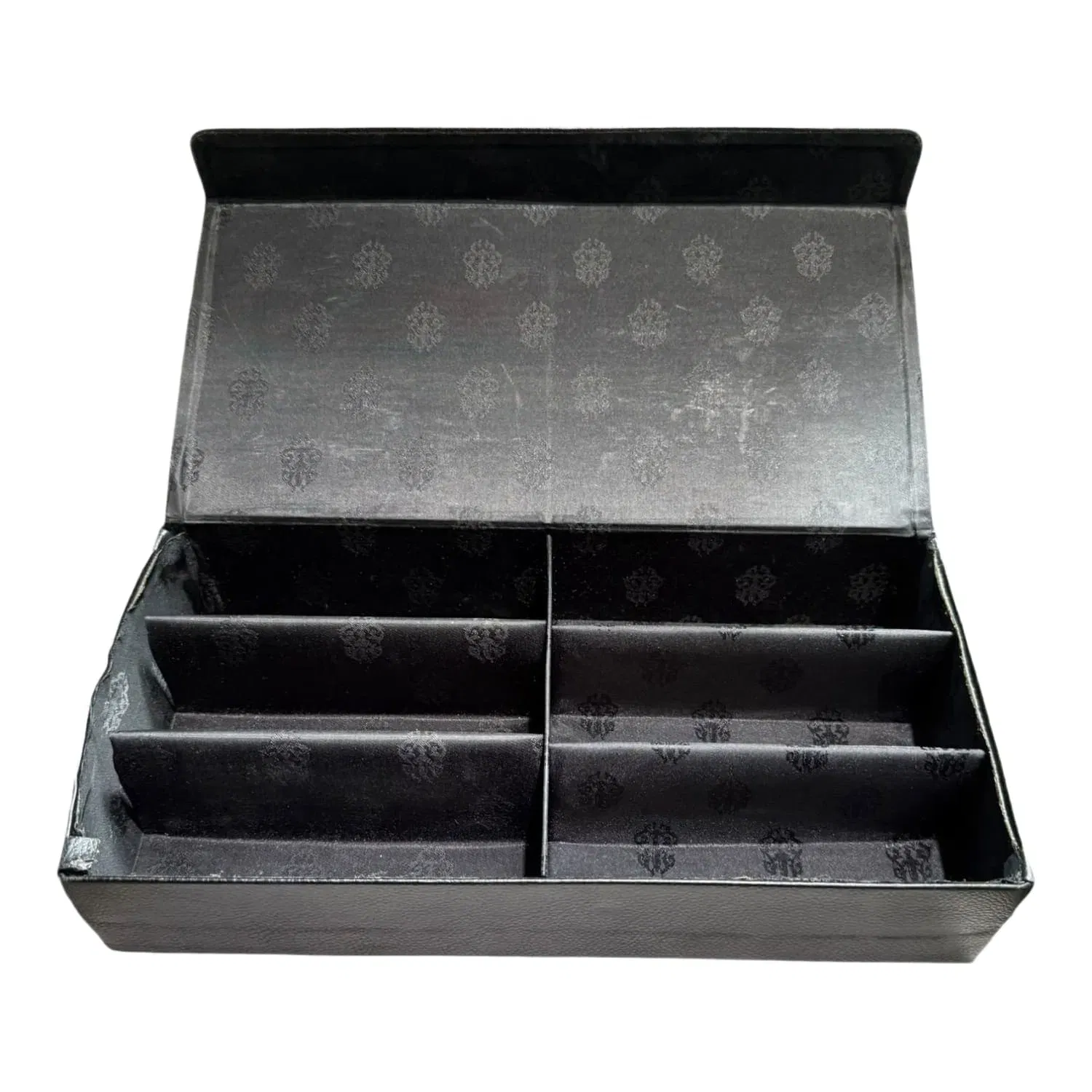 Chrome Hearts Leather Fleur Patch Sunglasses Case