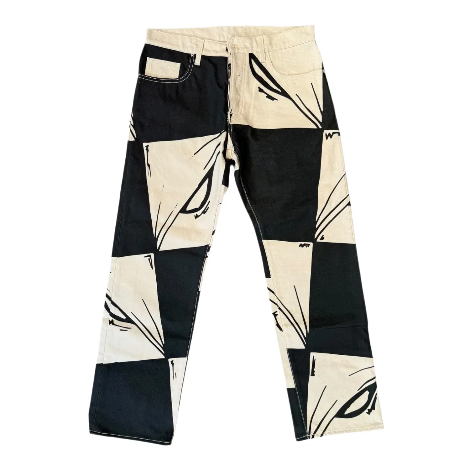 Matty Boy Anti Promo 99 Eyes Denim Pants