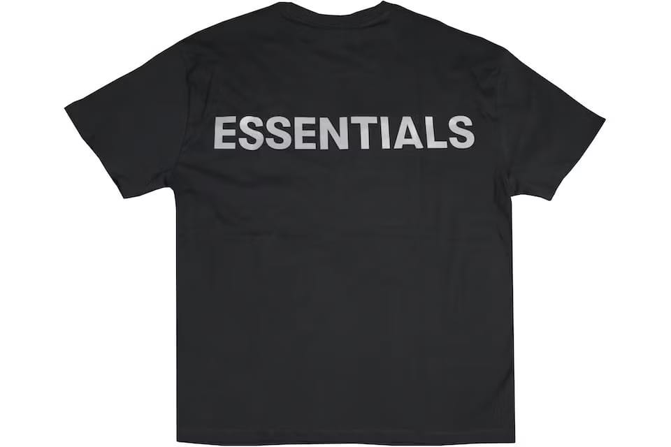Fear of God Essentials 3M Reflective Tee Black (FW19)