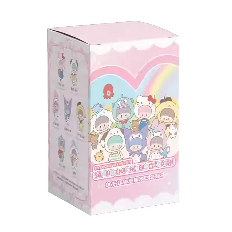 F.UN Zzoton x Sanrio Love League Buddies Vinyl Plush Keychain Blind Box