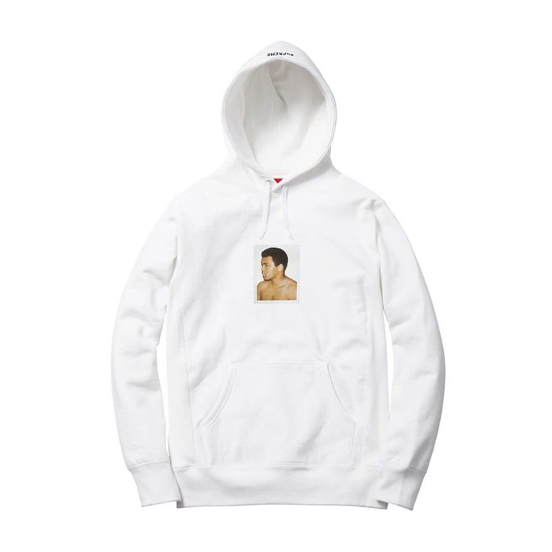 Supreme Ali Warhol Hooded Sweatshirt White (Size L)