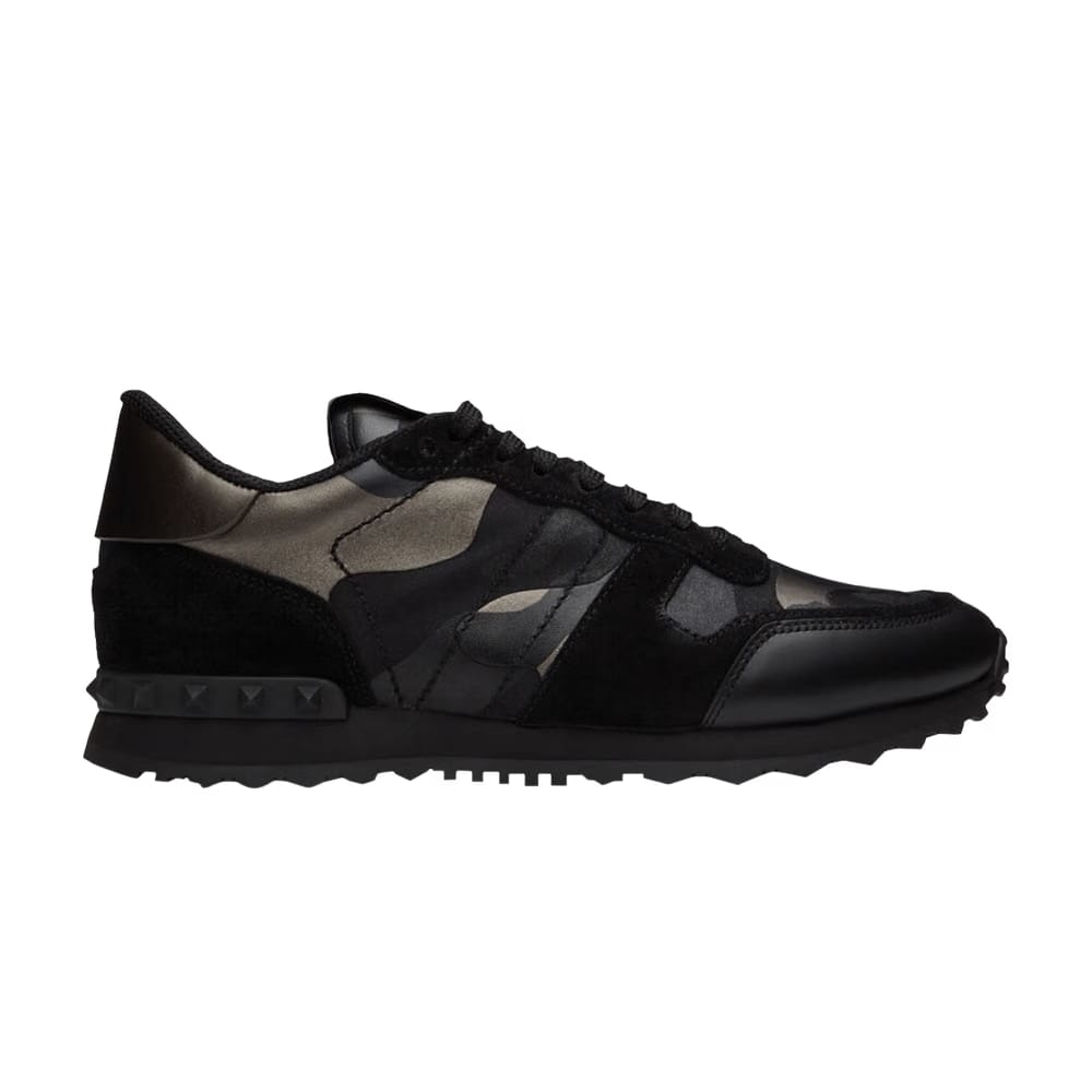 Valentino Rockrunner Black Metallic Camo