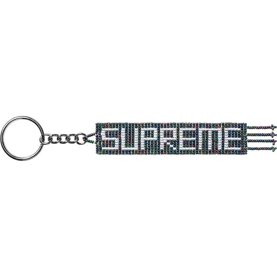 Supreme Beaded Keychain Multicolor