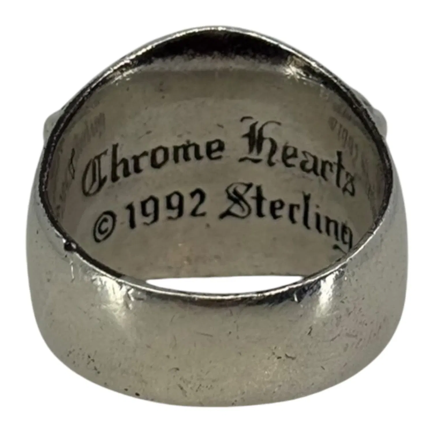 Chrome Hearts Silver Keeper Ring - US Size 12