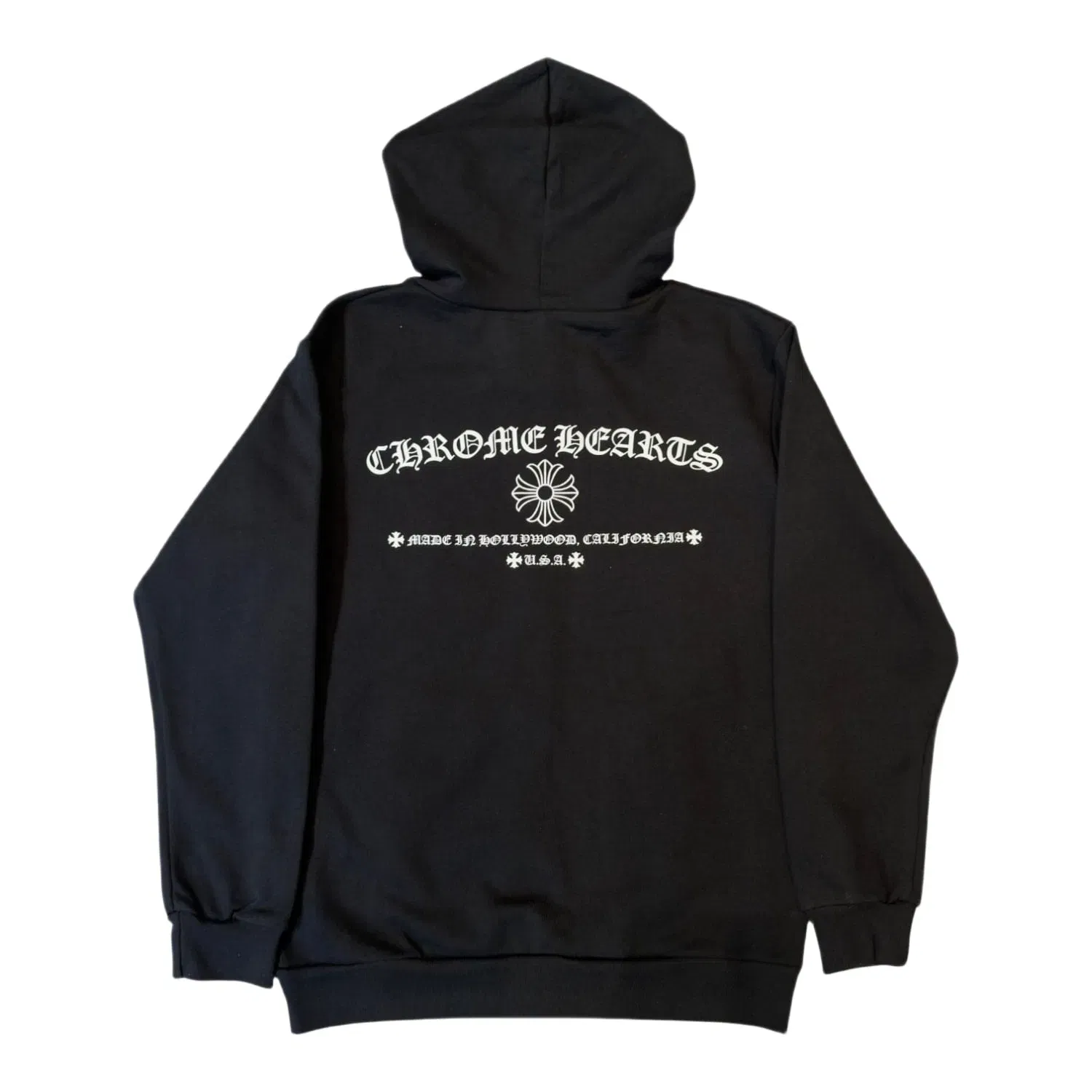 Chrome Hearts Made In Hollywood Plus Logo Zip Up Hoodie