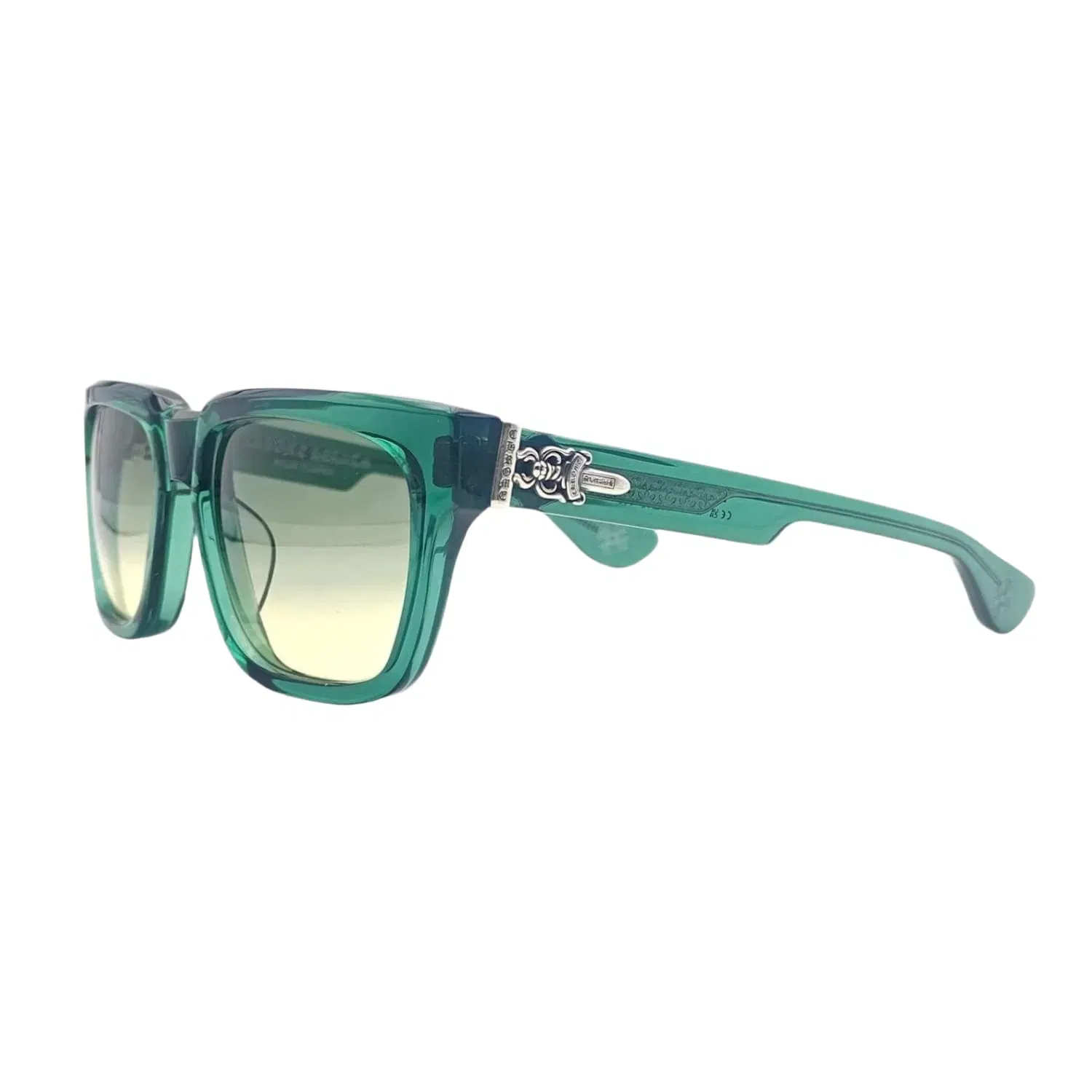 Chrome Hearts Box Officer Sunglasses Green