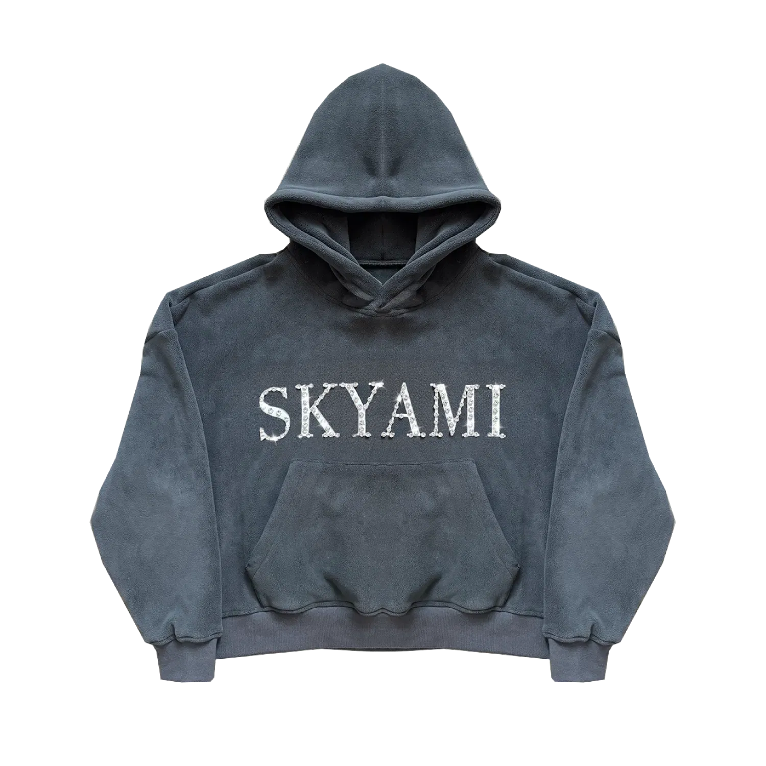 77 Studios Rhinestone Models Hoodie