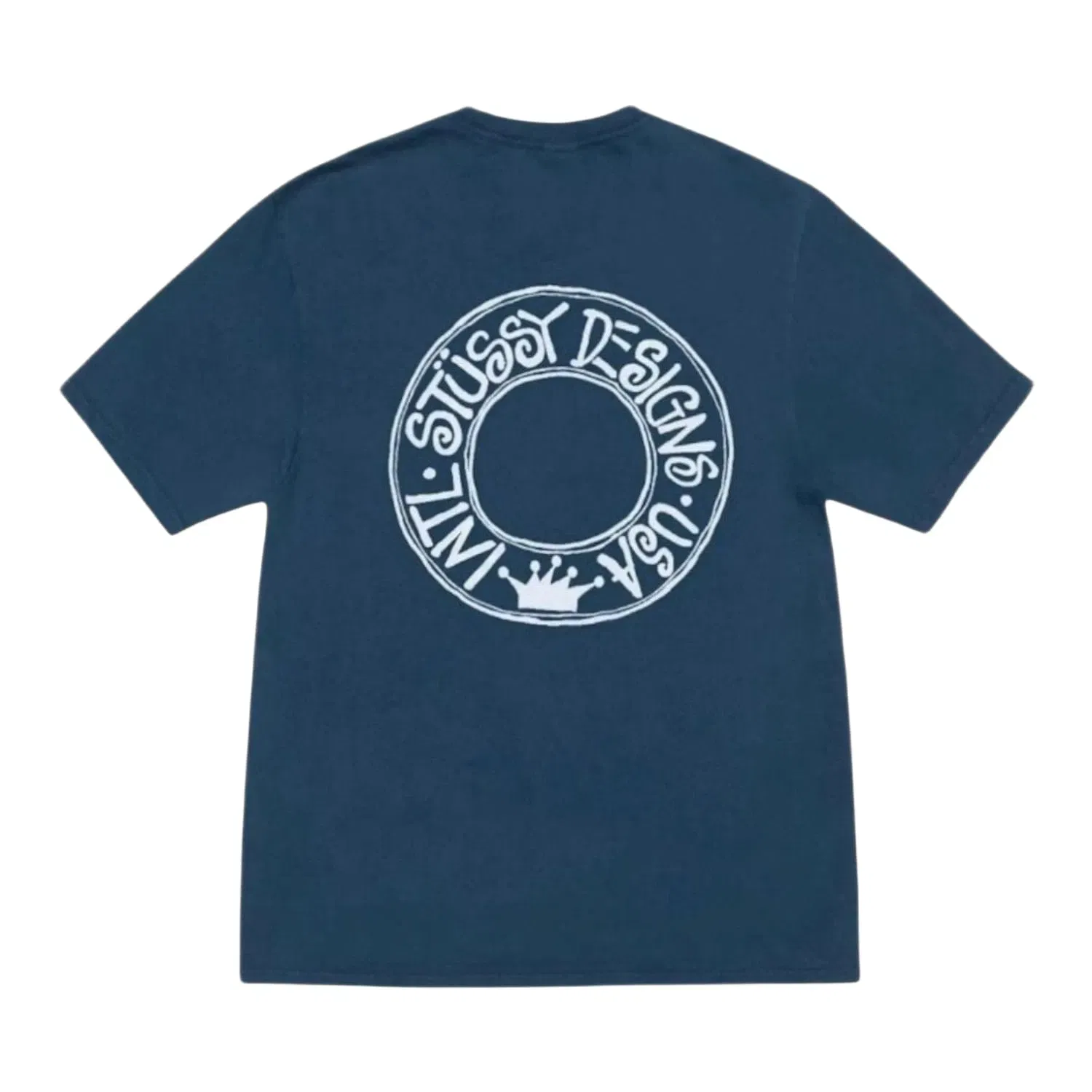 Stussy Buana Pigment Dyed Tee Navy