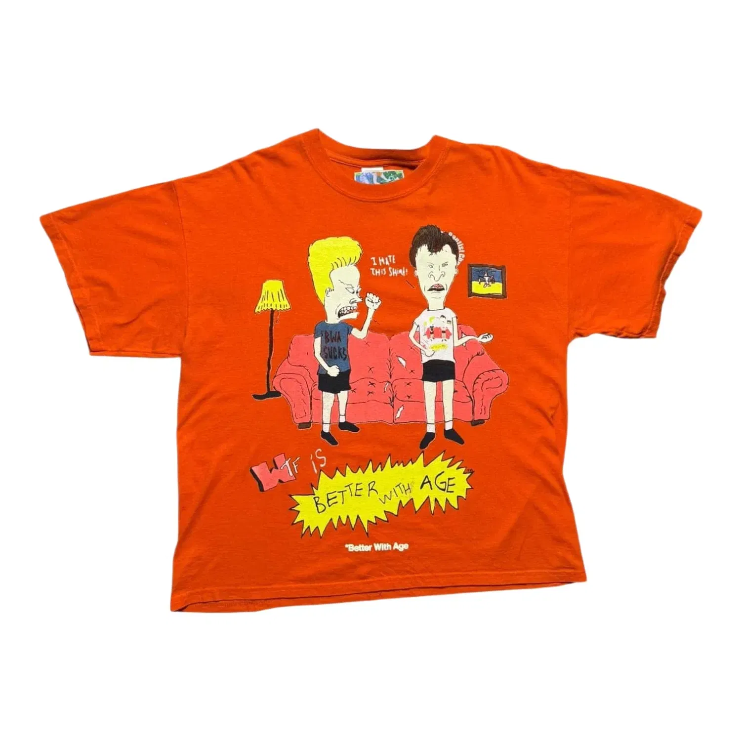 Better With Age Dumb T-Shirt Orange