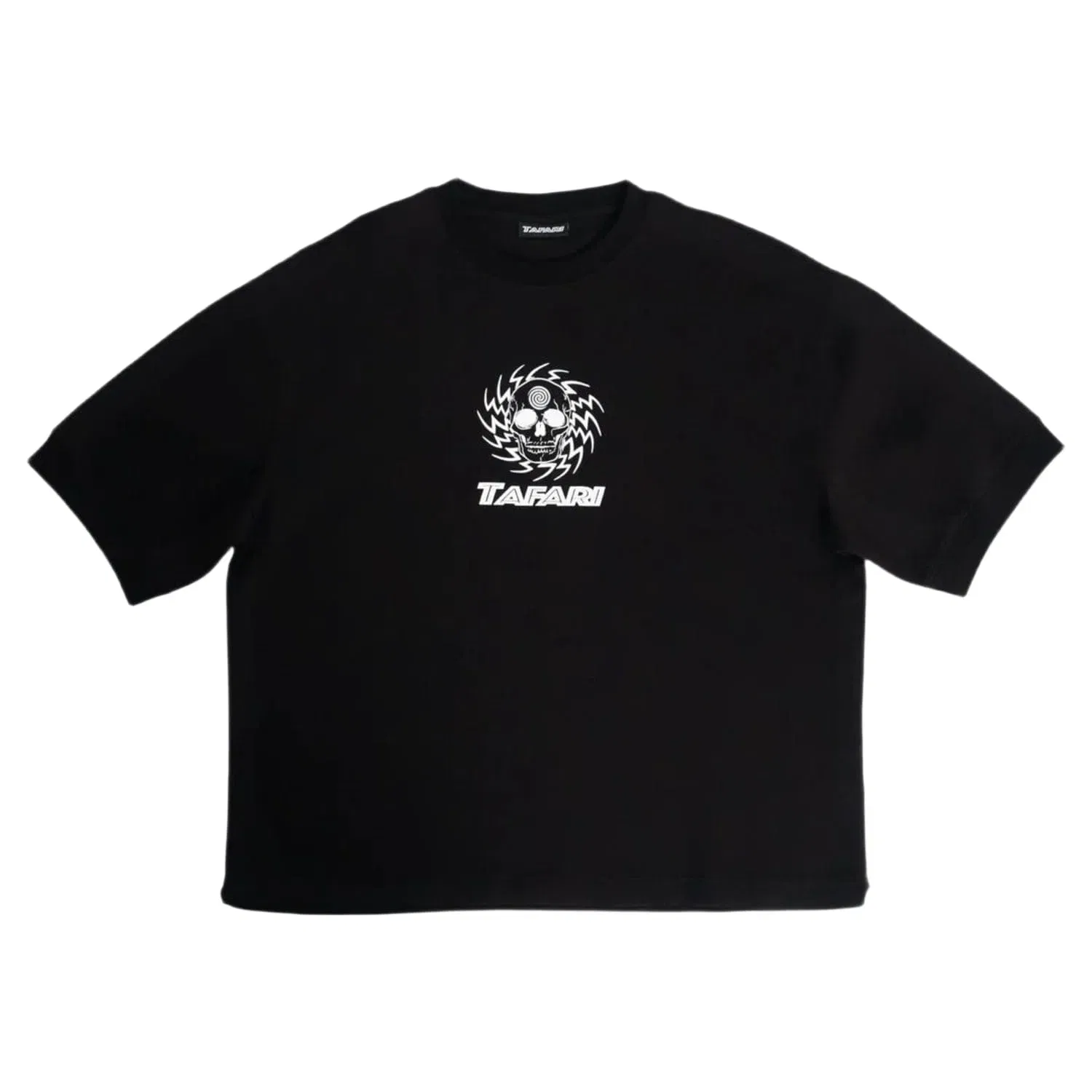 Tafari Skull T-Shirt Black