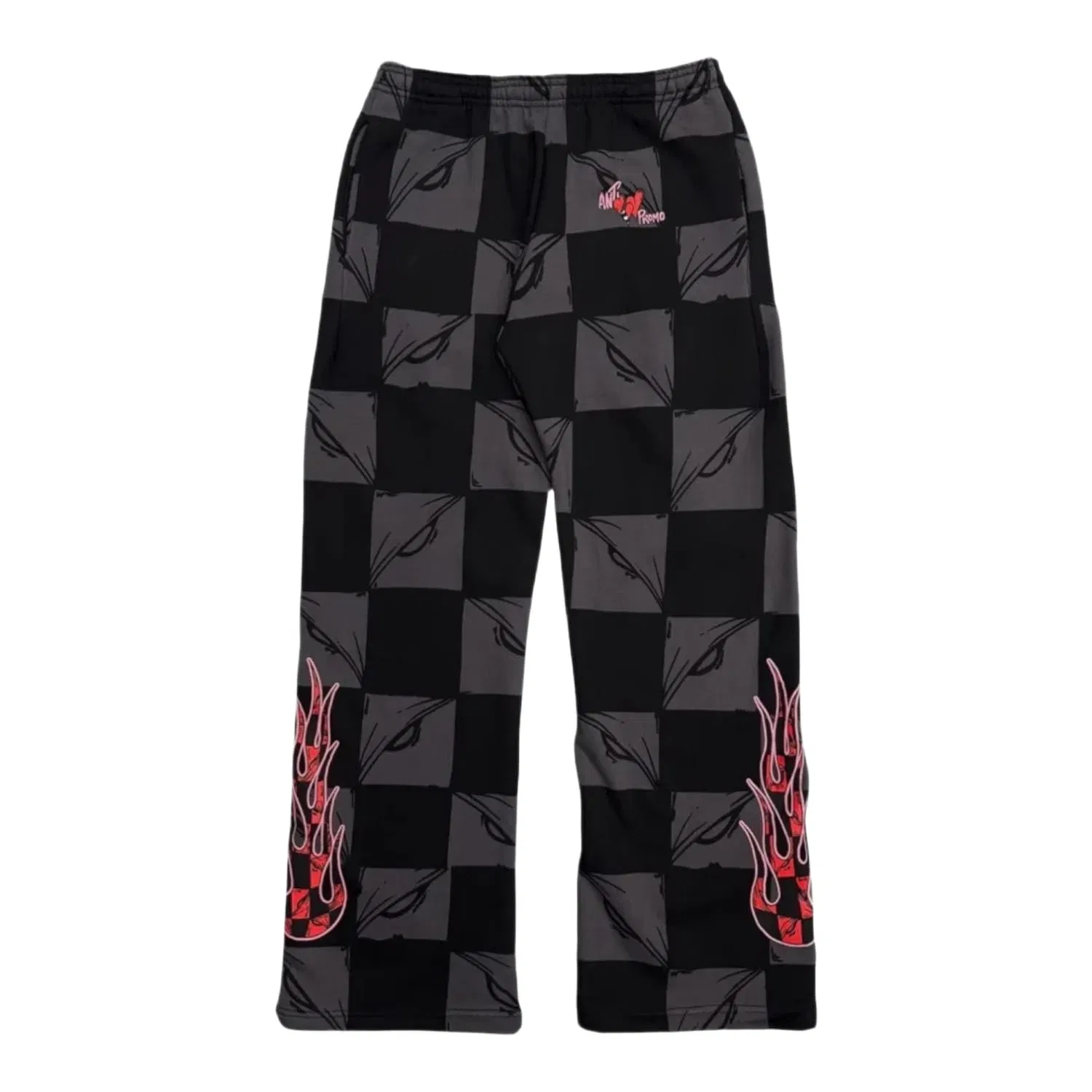 Matty Boy Anti Promo 99 Eyes ATL Flame Sweatpants Black Multi