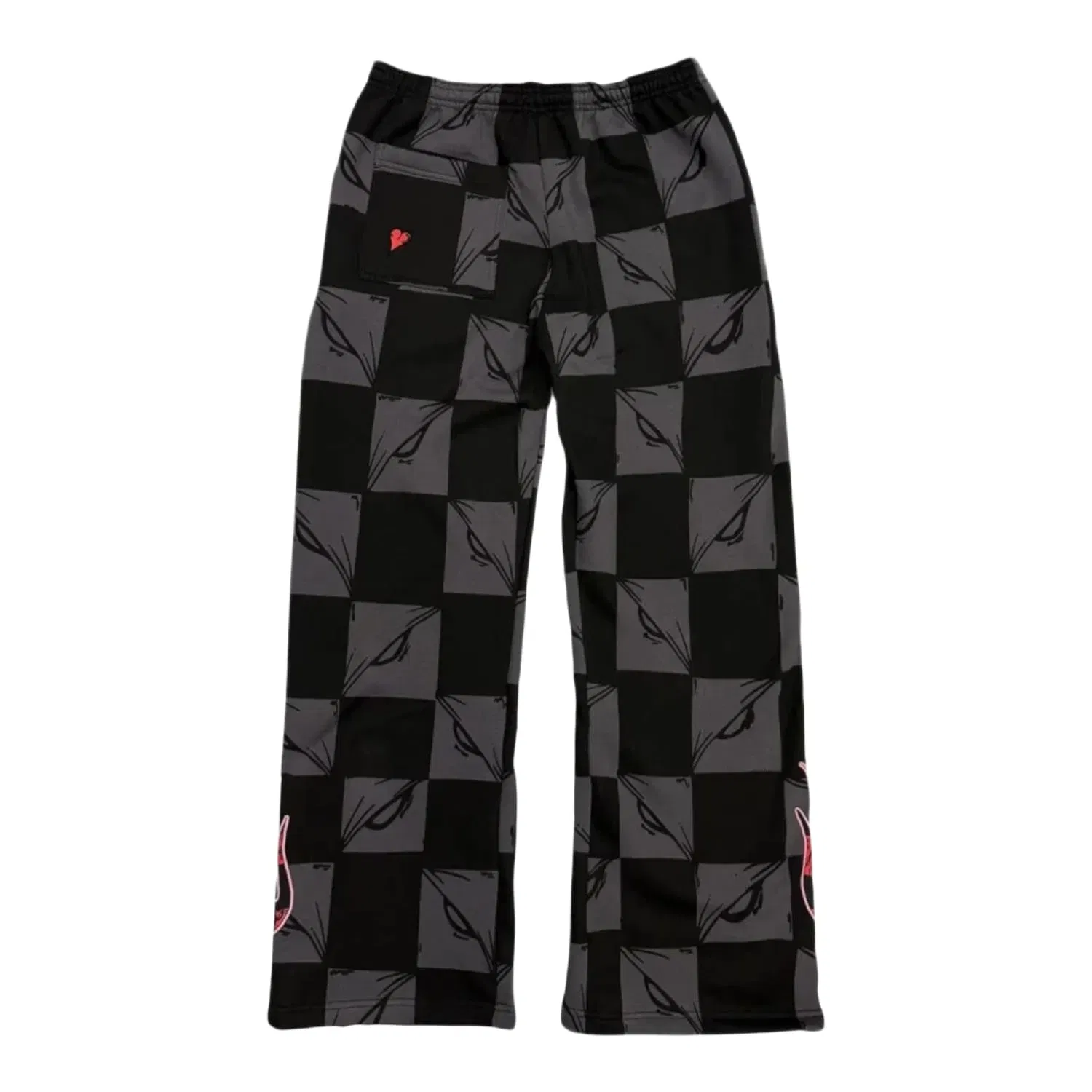 Matty Boy Anti Promo 99 Eyes ATL Flame Sweatpants Black Multi