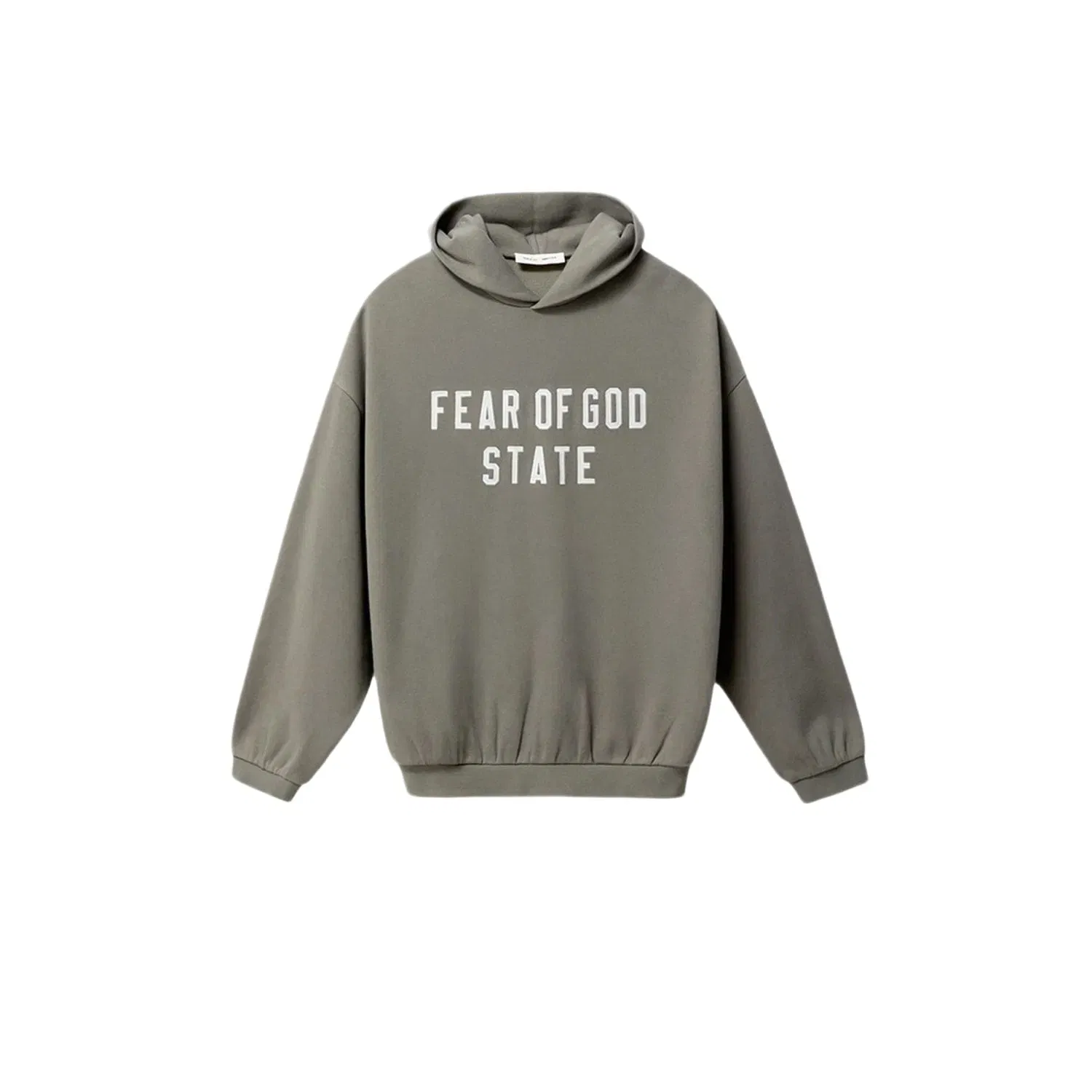 Fear of God Essentials Moss '90s Fit Fleece Hoodie
