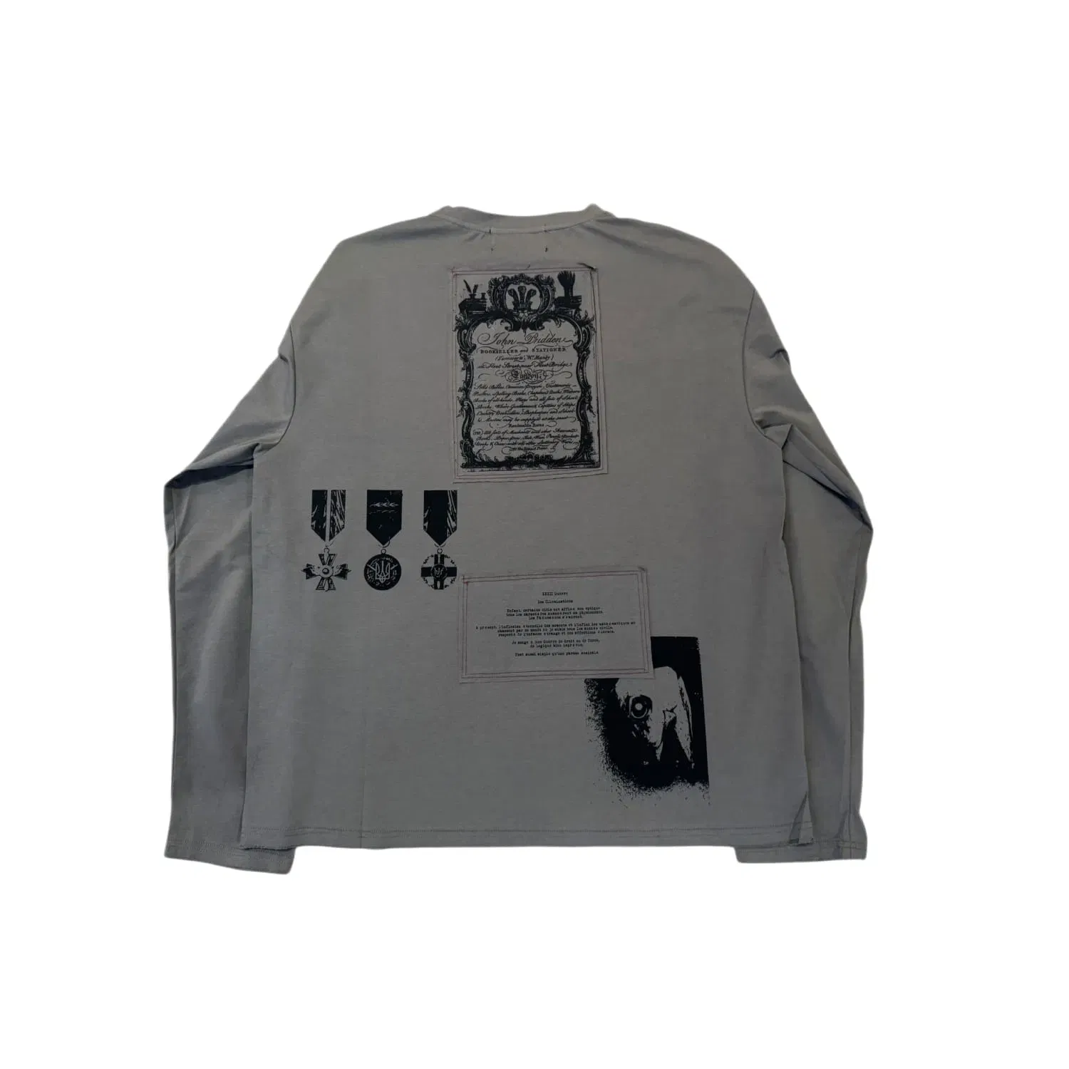 Richill Melancholy Propaganda Patch LS T-Shirt Green