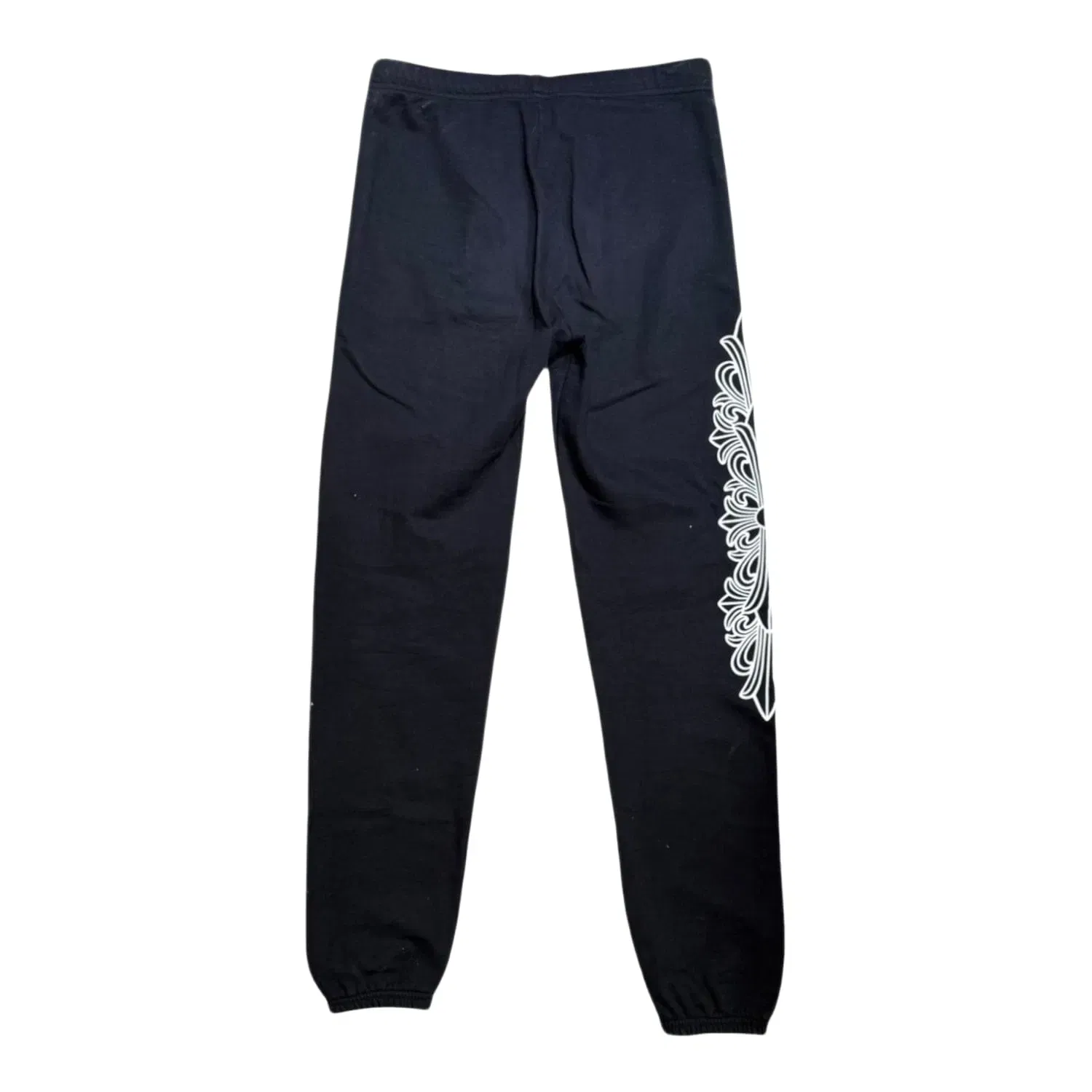 Chrome Hearts Rolling Stones Horseshoe Floral Sweatpants Black/Red