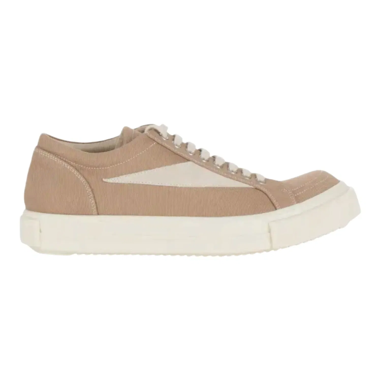 Rick Owens DRKSHDW Vintage Sneaker in Flesh Milk