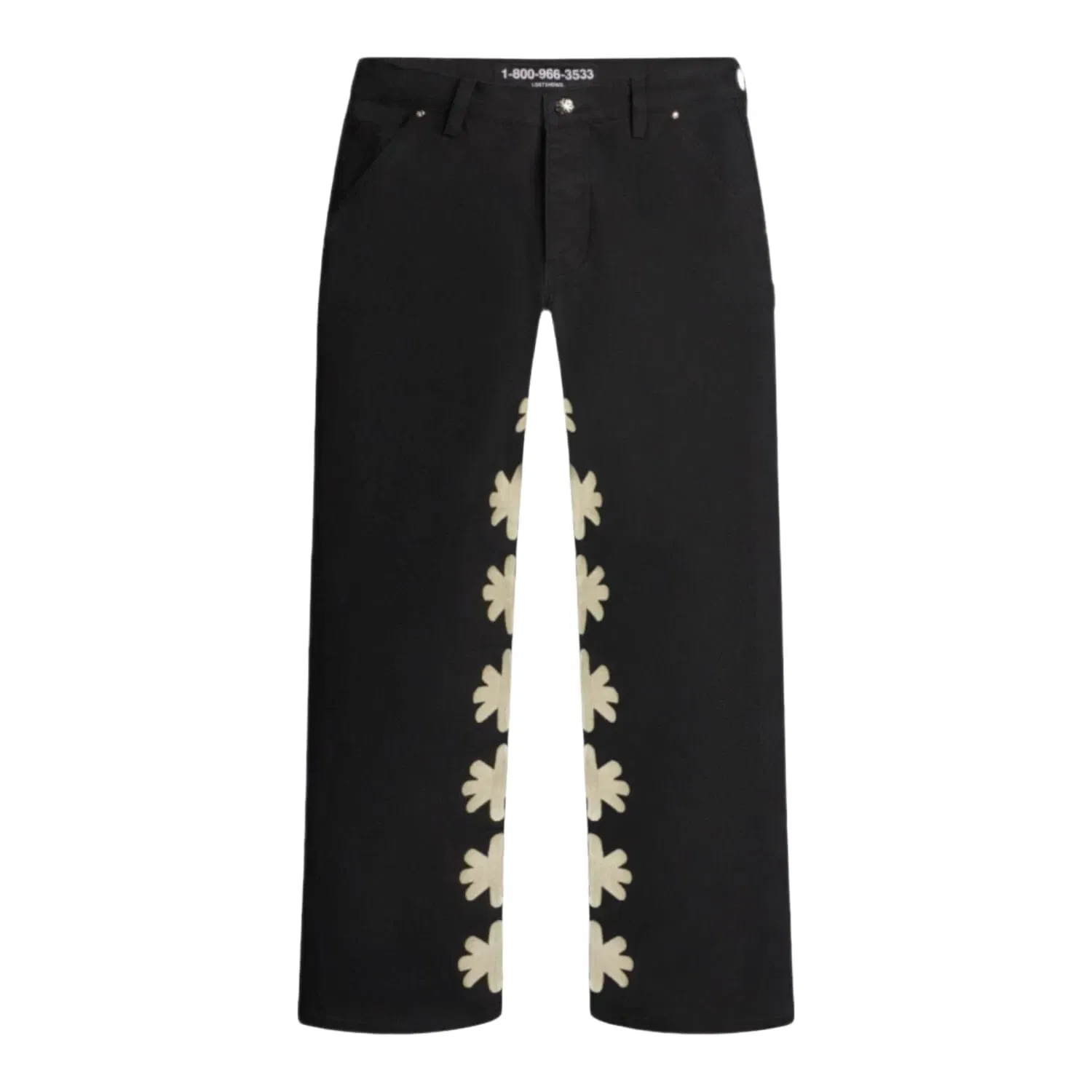 Lost Shdws LostShdws Carpenter Pants Oil Black Bone